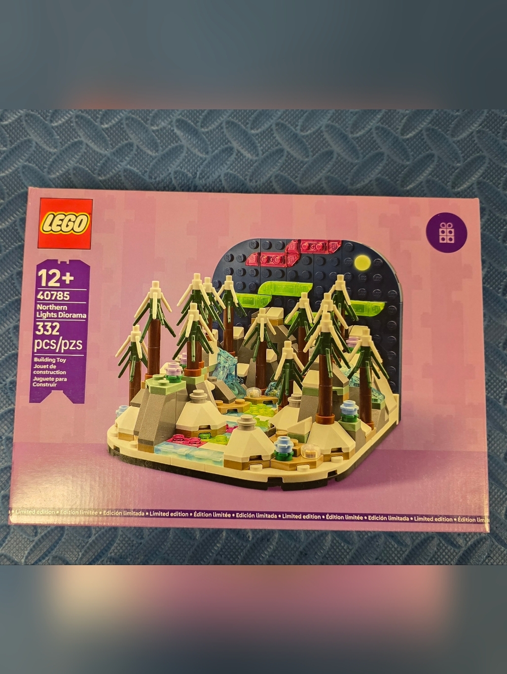 LEGO Winter Forest Diorama Mini Build - Green and Tan